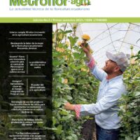 Portada de la tercera edición de la Revista Metroflor Ecuador