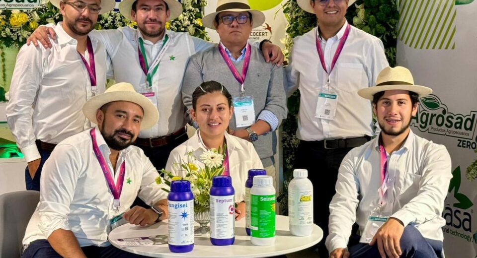 Equipo técnico de Seipasa y Agrosad en Ecuador.